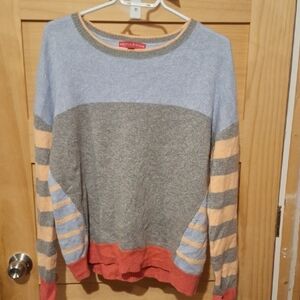Krimson Klover Multicolor Crew Neck Sweater